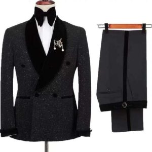 Men's Black Tuxedo Suit